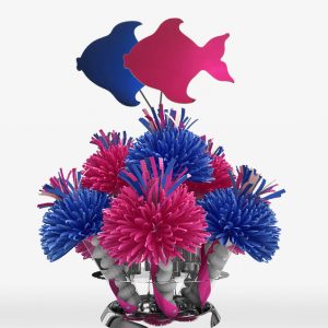 Hawaiian Tropical Luau Fish Centerpiece