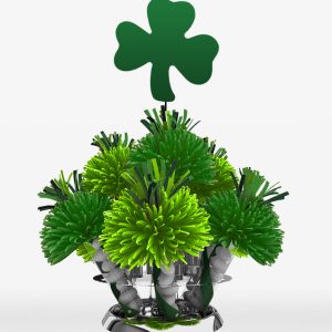 St. Patrick’s Day Shamrock Centerpiece